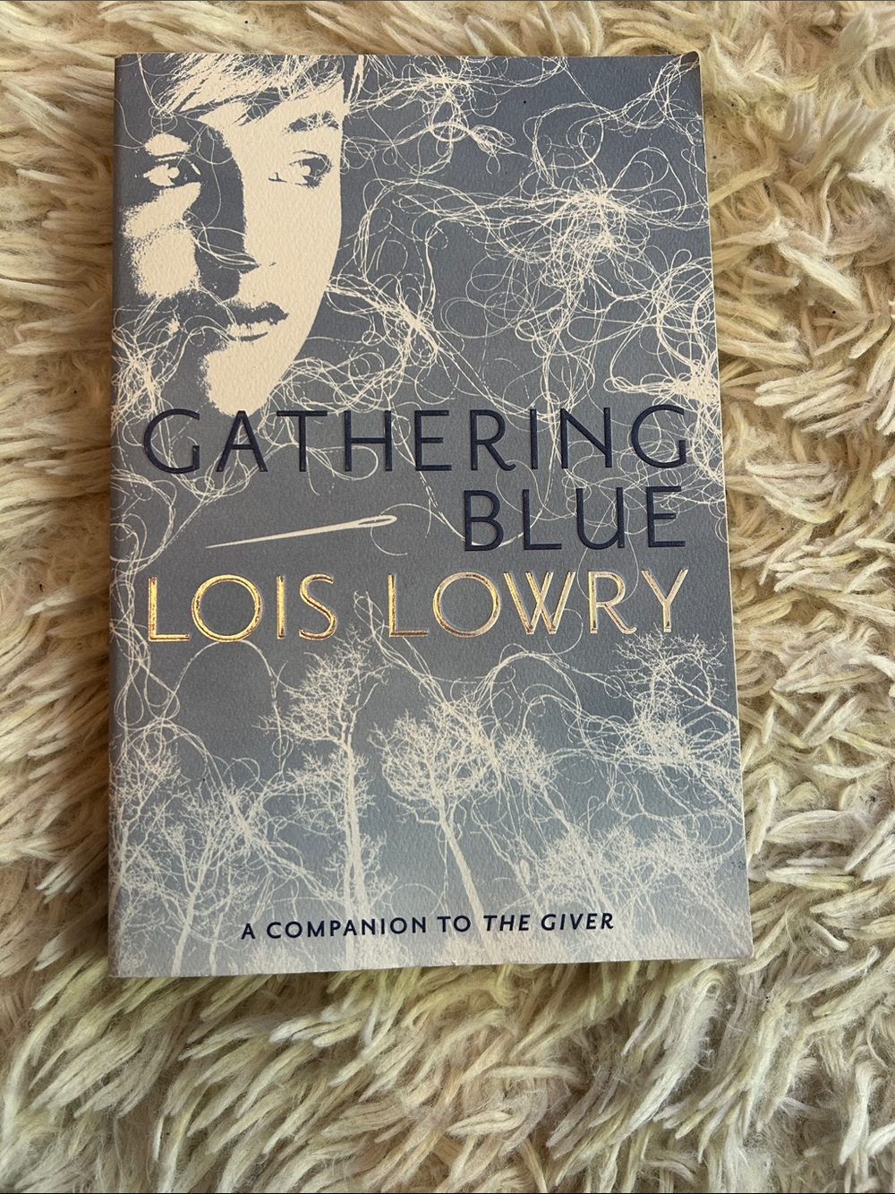 Gathering Blue by Lois Lowry - Blue Cover Paperback